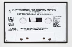 Photographie Cassette Vice Soundtrack de Miami, photographie Pop Art, 40x60, non signée