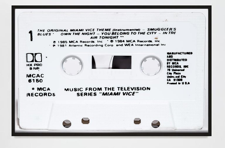 Destro Still-Life Print - Miami Vice Soundtrack Cassette Photograph 40x60 Pop Art Photography Unsigned