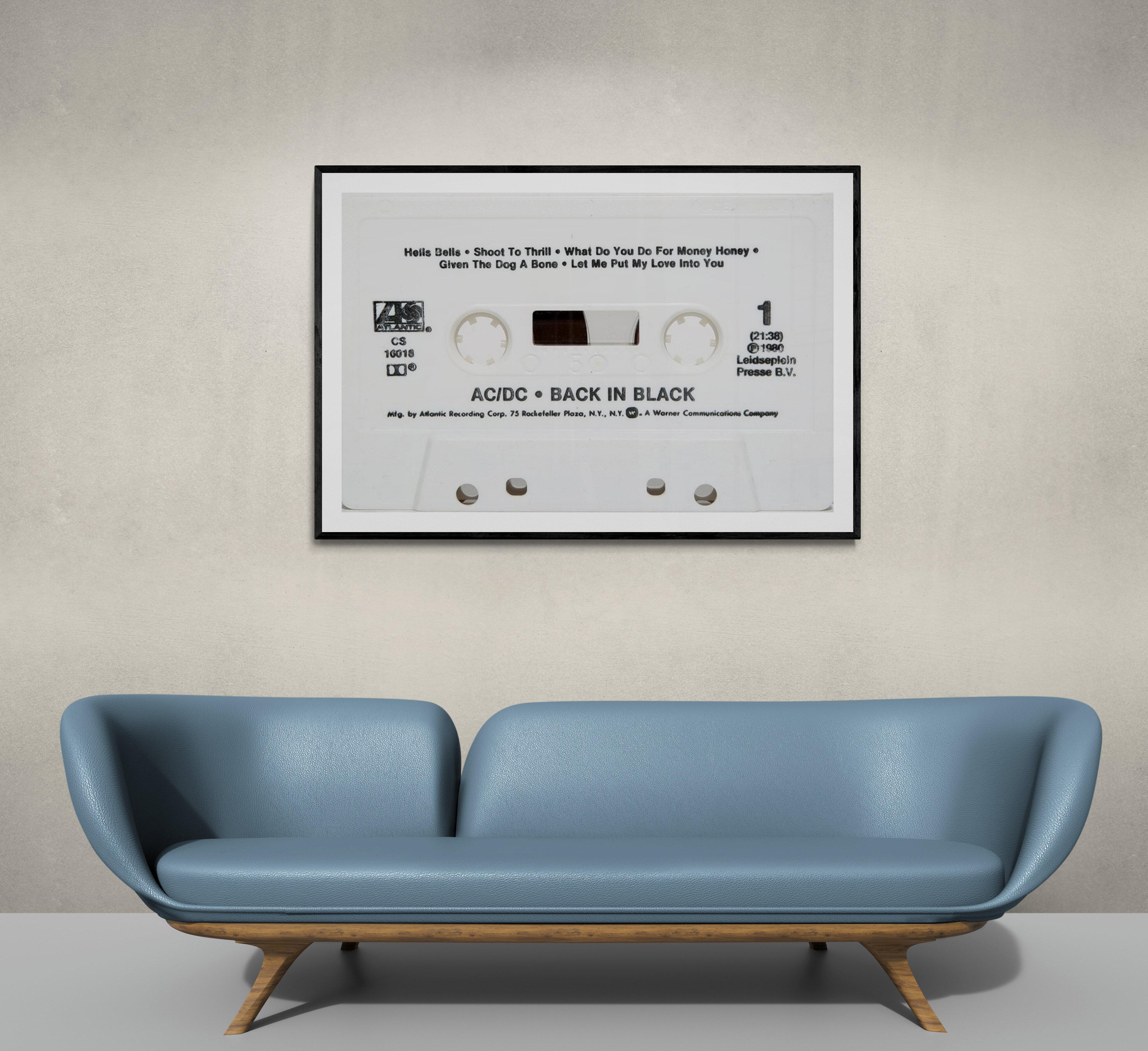 Photographie contemporaine de la cassette emblématique de la bande originale de 