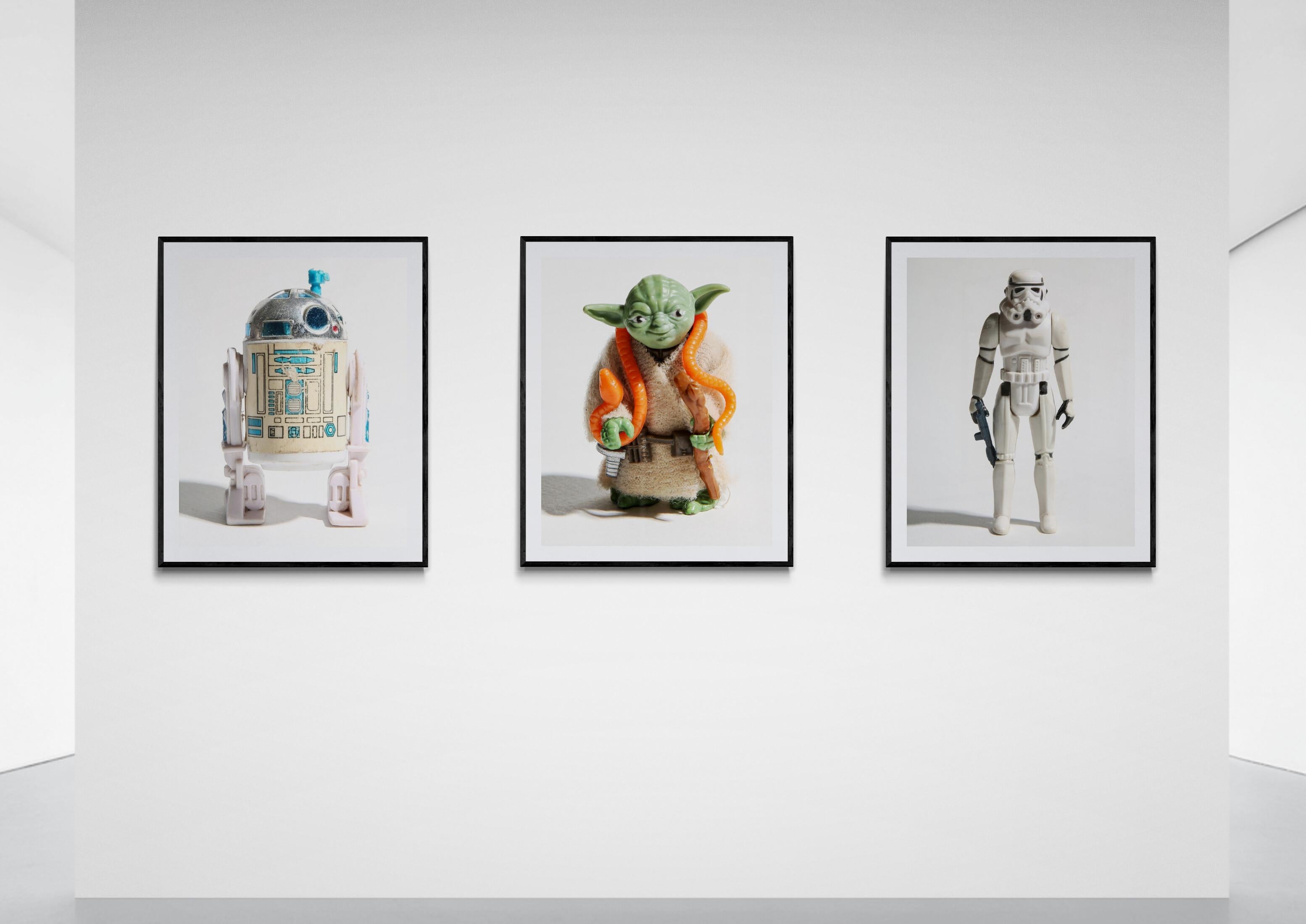 R2D2 40x28  Star Wars, Empire, Jedi, Pop Art Photography Photograph Movie Toy 4
