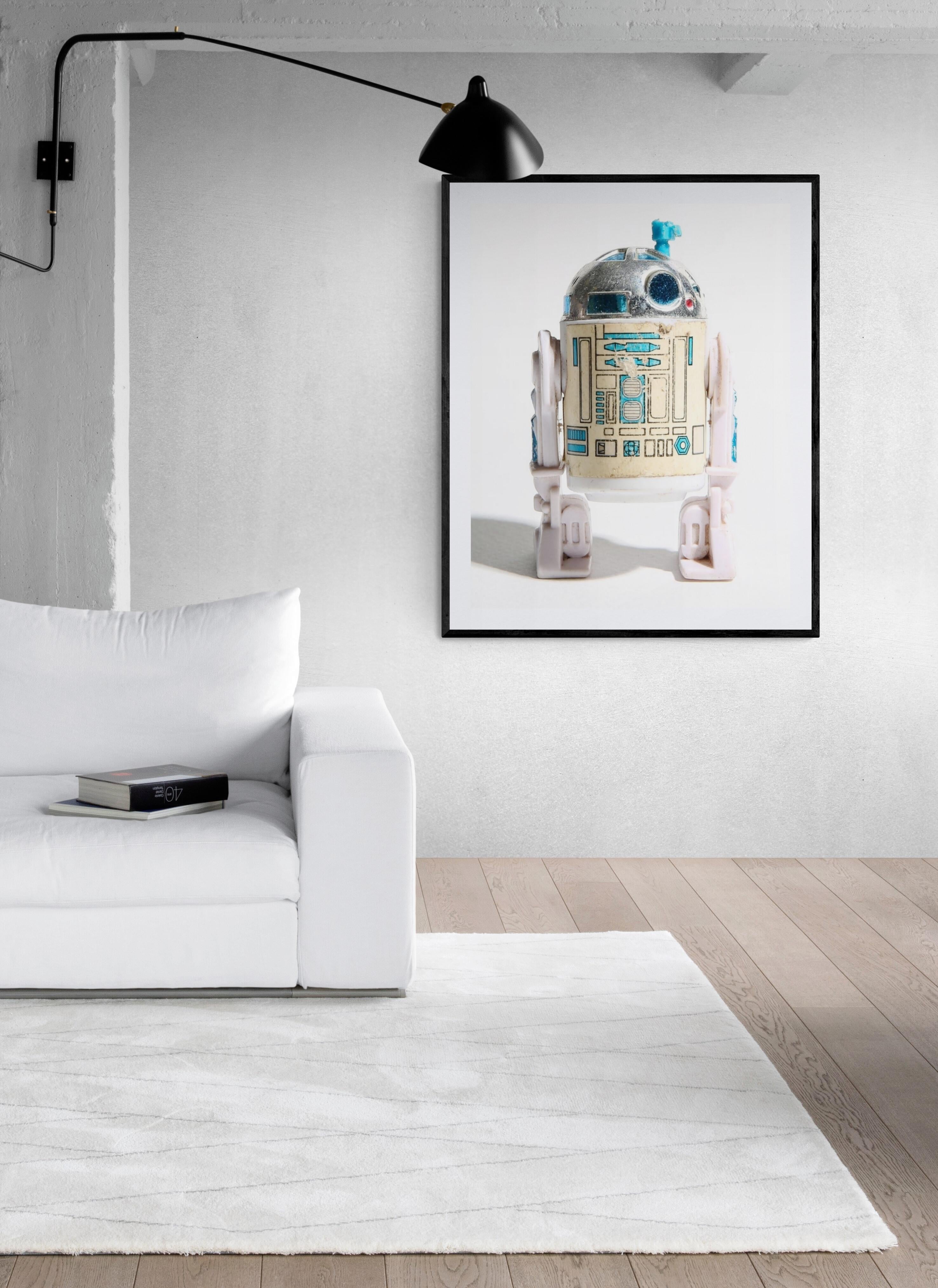 R2D2 de la version originale de Kenner des jouets Star Wars en mai 1977.
Ce pré-lancement est le premier de la série très attendue 