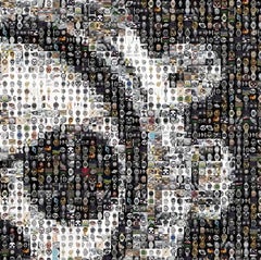 Rolex Daytona 60x45 6263 Paul Newman Fotomosaikfotografie Fine Art Unsigniert