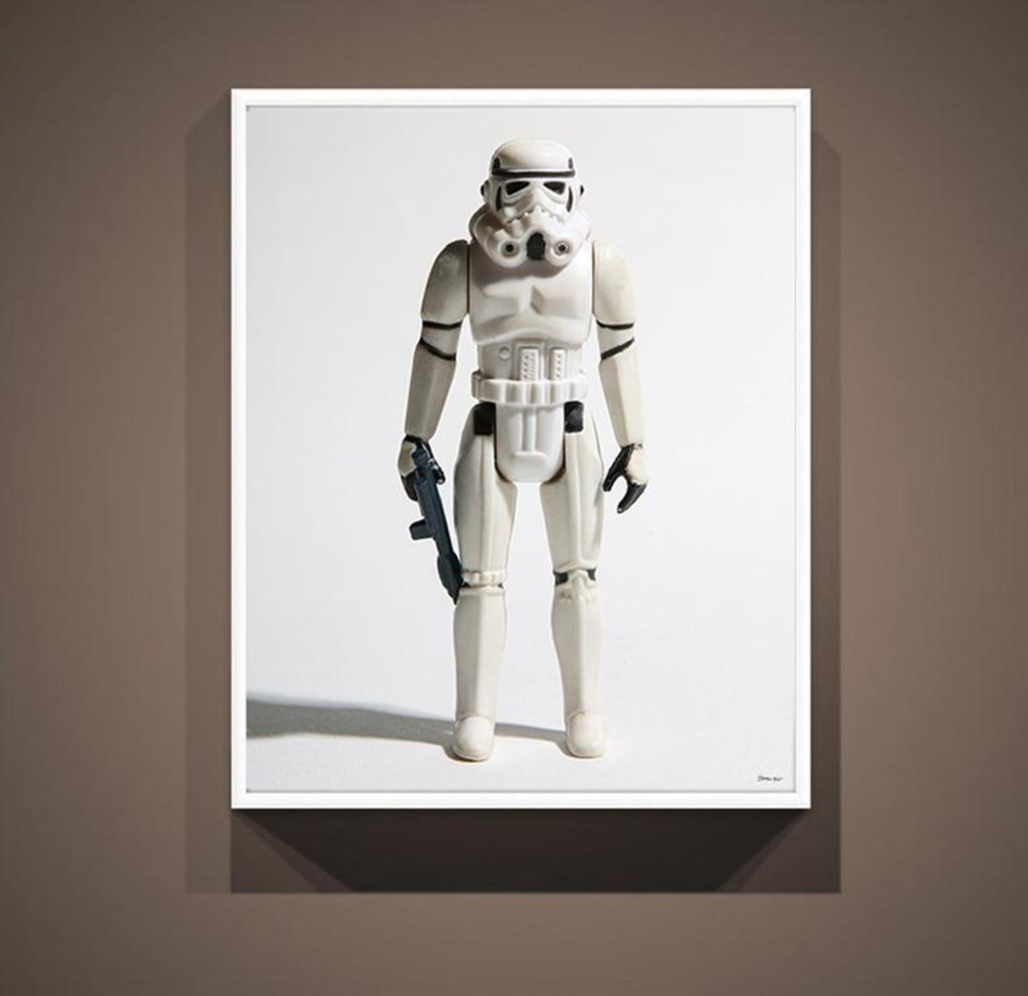 Destro - Stormtrooper 30x40 Star Wars, 70's Toys Photography Art Pop  Photograph Unsigned For Sale at 1stDibs