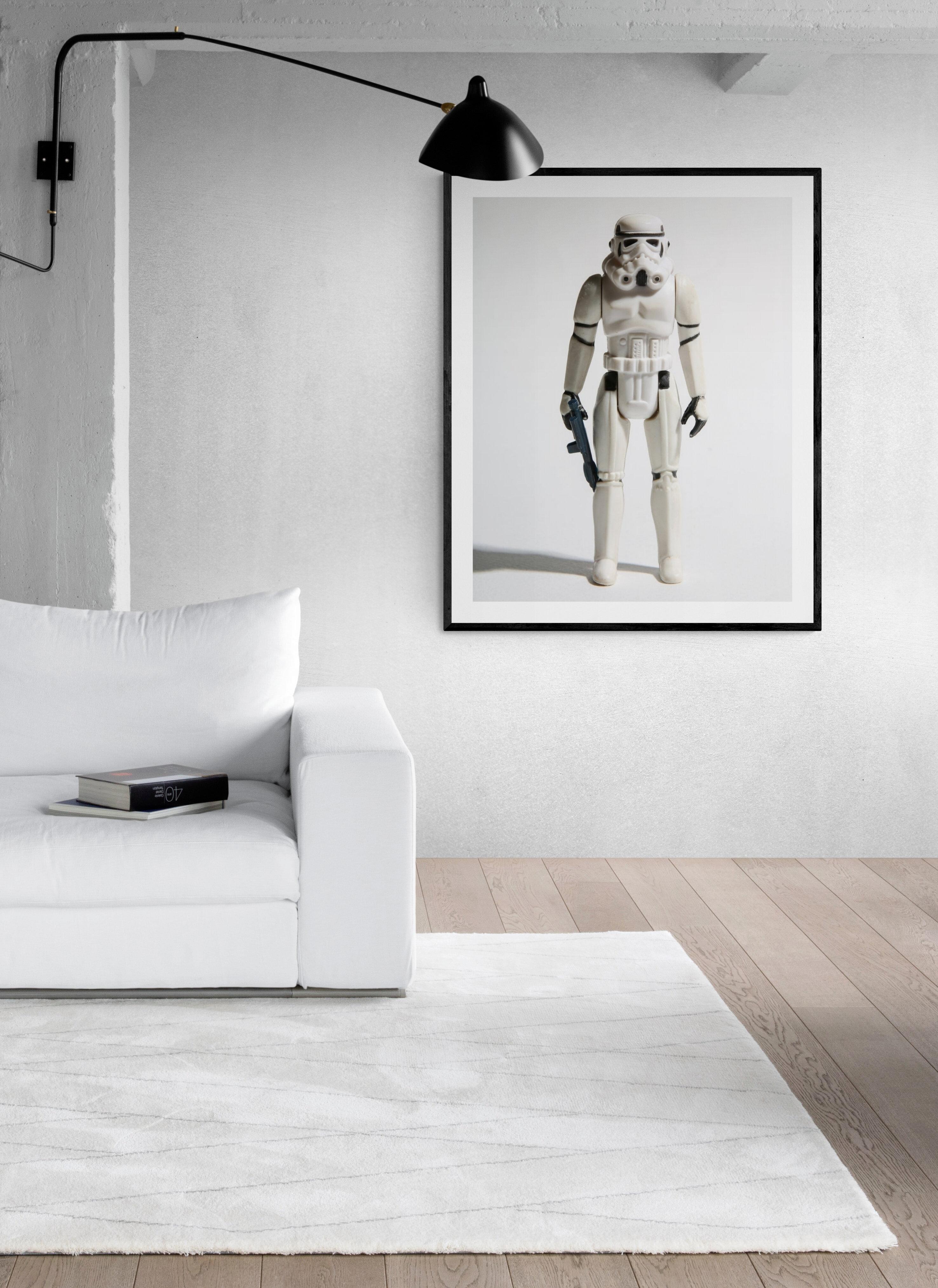 Stormtrooper  45x60 Star Wars, Fotografía  Impresión sin firmar Pop Art Imperio, Jedi - Still-Life Photograph Gris de Destro