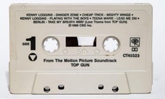 TOP GUN Soundtrack Cassette Tape Photography 30x50 Pop Art Photograph Pop Art