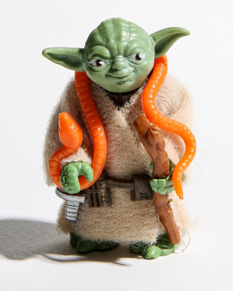Destro – Yoda 60x45 Star Wars, Spielzeug, Fotografie, Kunst, Pop-Art Kenner-Spielzeug-Fotografie  im Angebot bei 1stDibs
