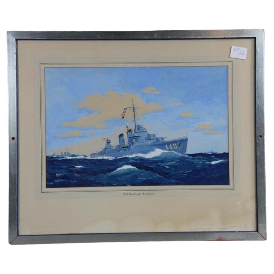 Destroyer Ericsson by Worden Wood For Sale