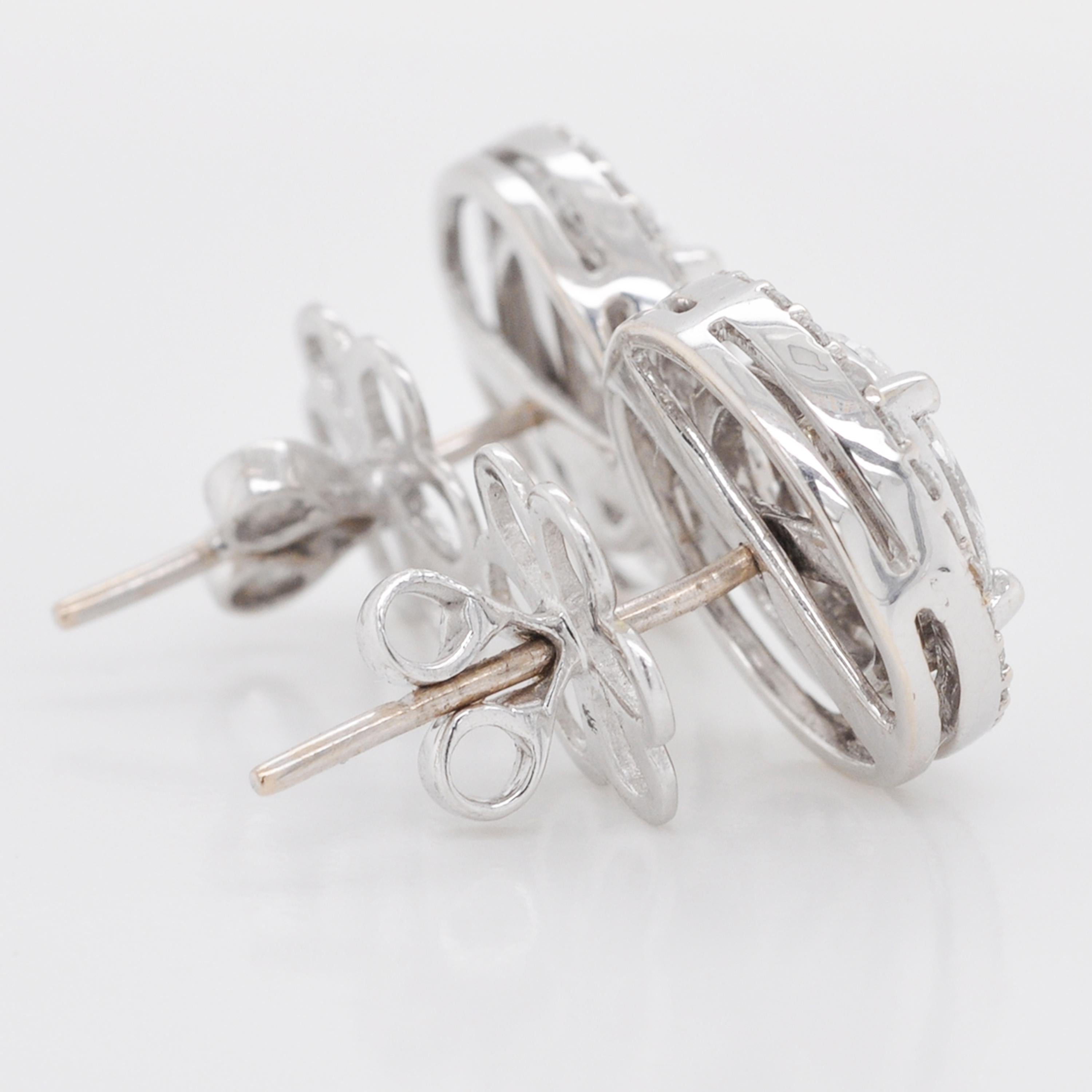 pressure setting earrings