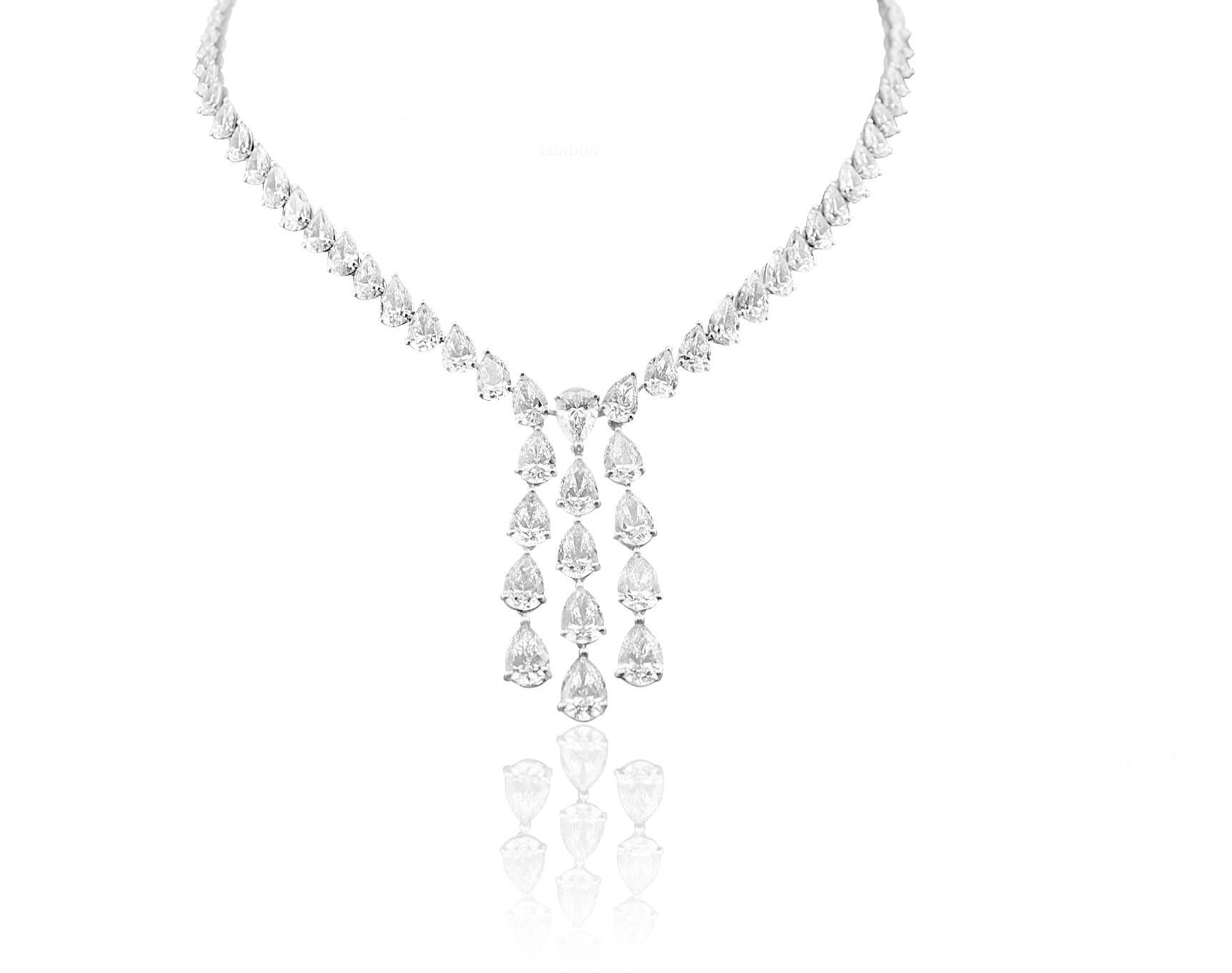 detachable diamond necklace