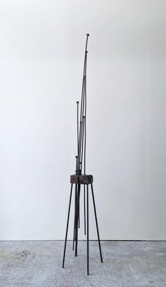 Detail of a Dream Device Abstract Sculpture by Splady Art Studios