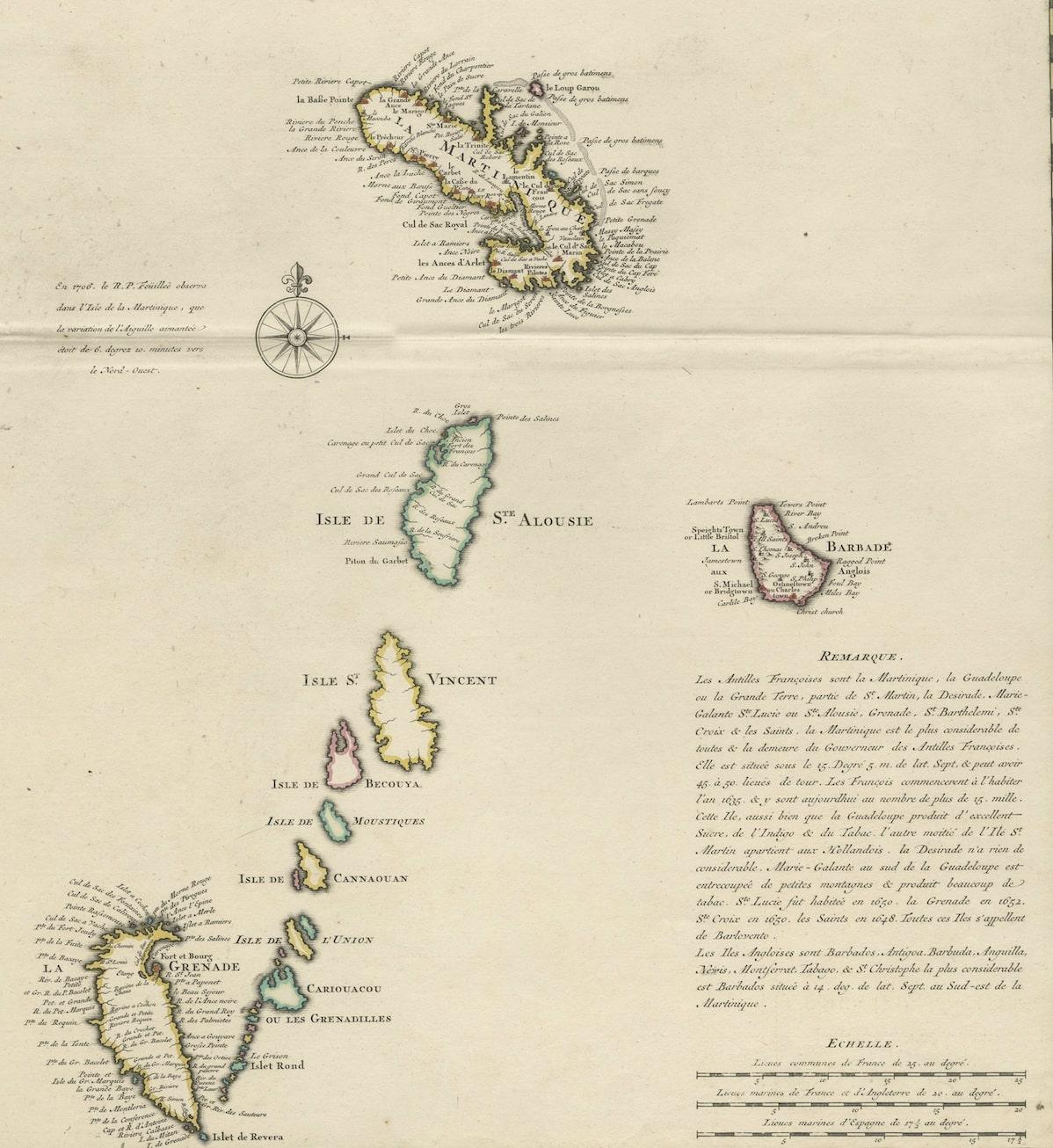 map windward islands