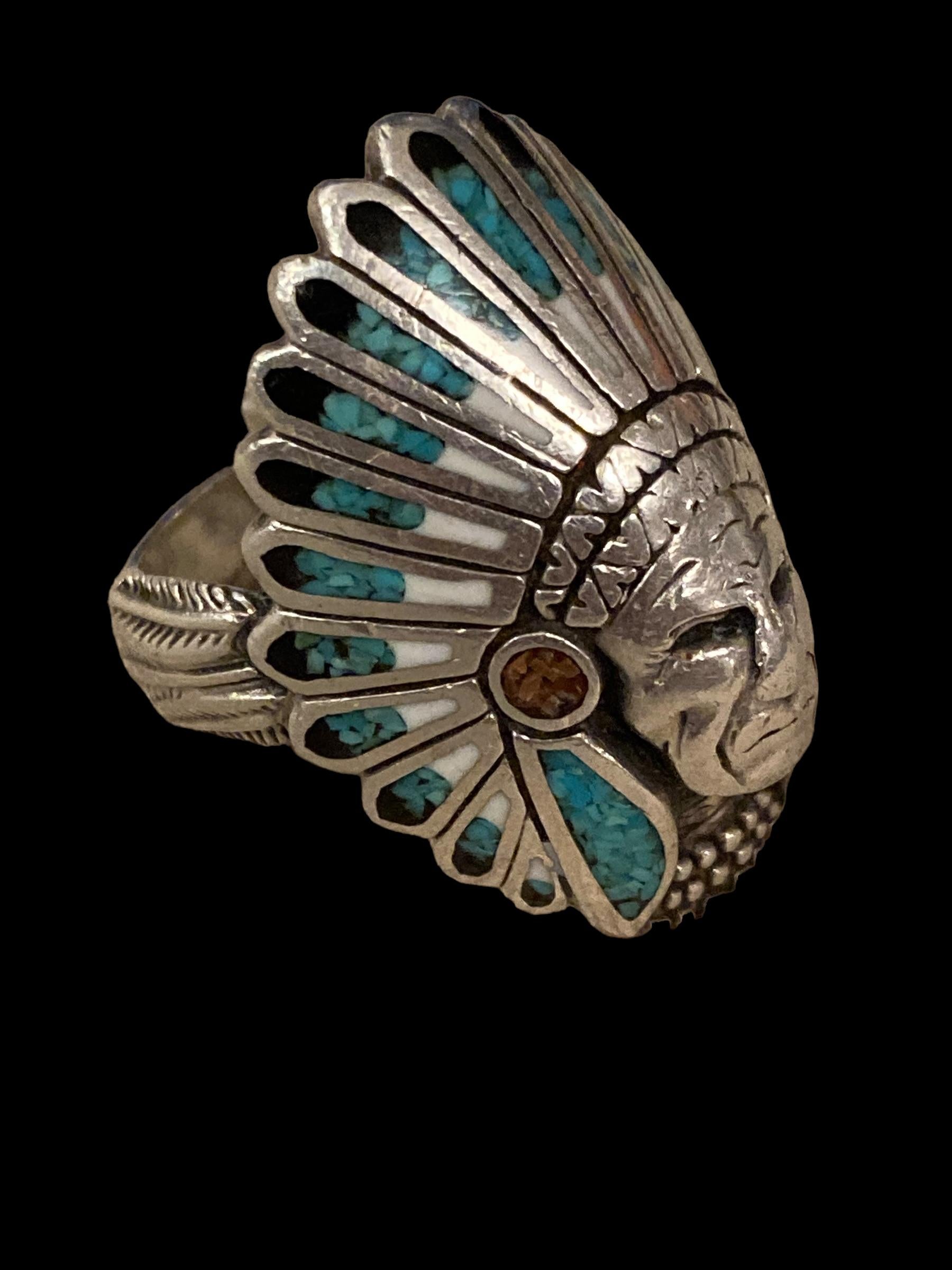 indian rings silver