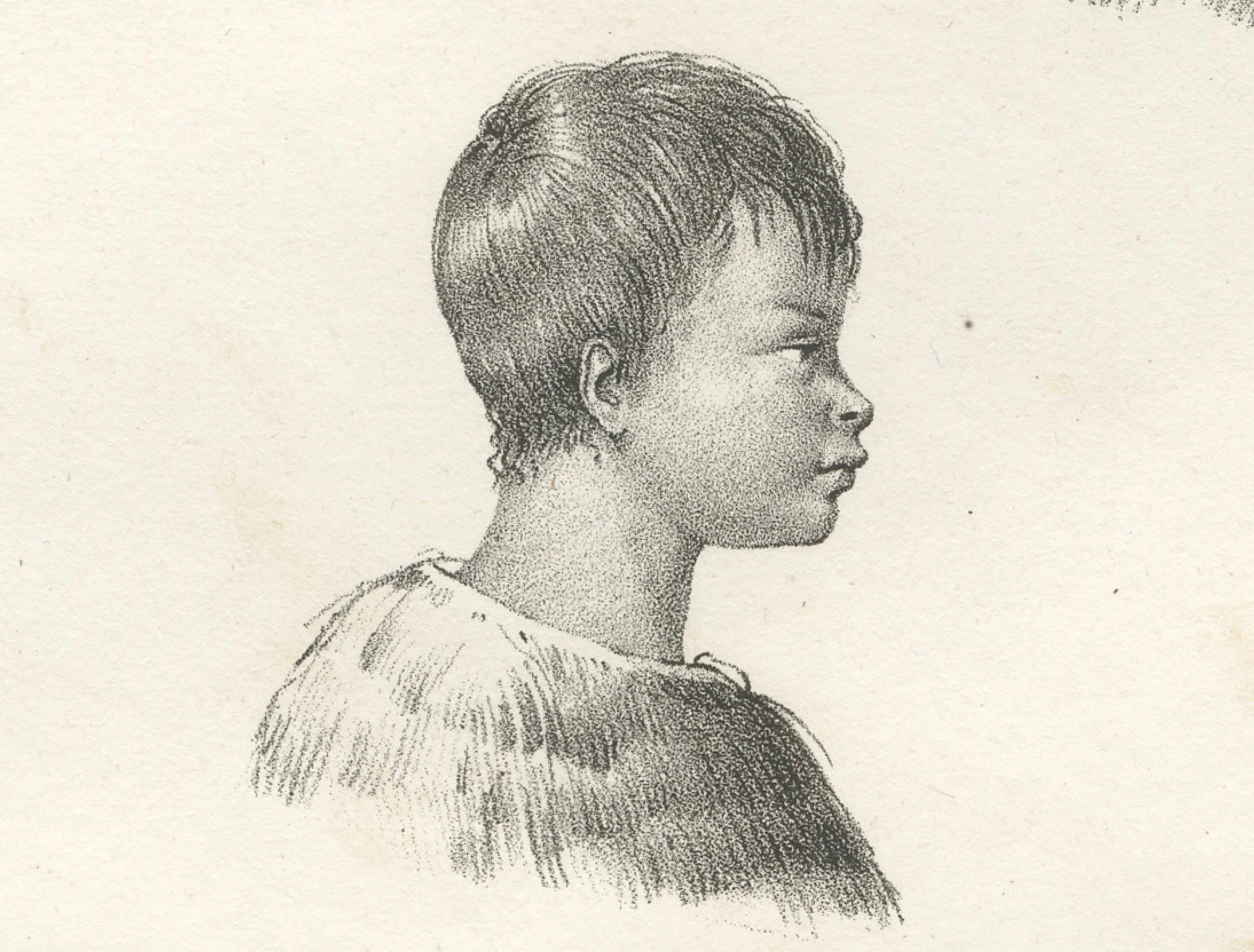 Retratos detallados de la vida maorí y el arte del tatuaje en Nueva Zelanda, publicado c.1836 Papel en venta