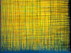 Flow Number1 by Detlef Aderhold - Large Energetic Contemporary Abstract Painting