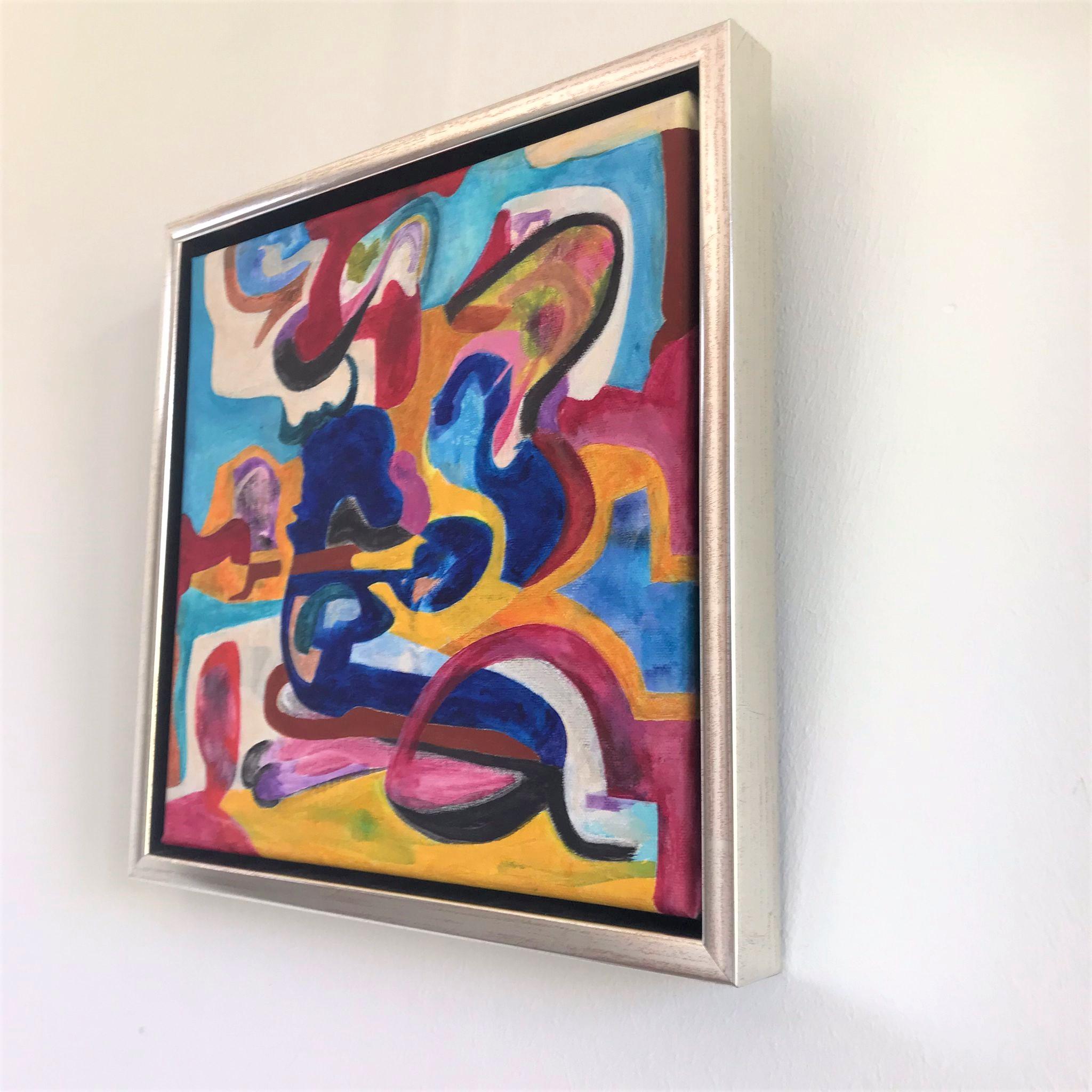 Moments by Detlef Aderhold - Energetic Contemporary Abstract Painting For Sale 1