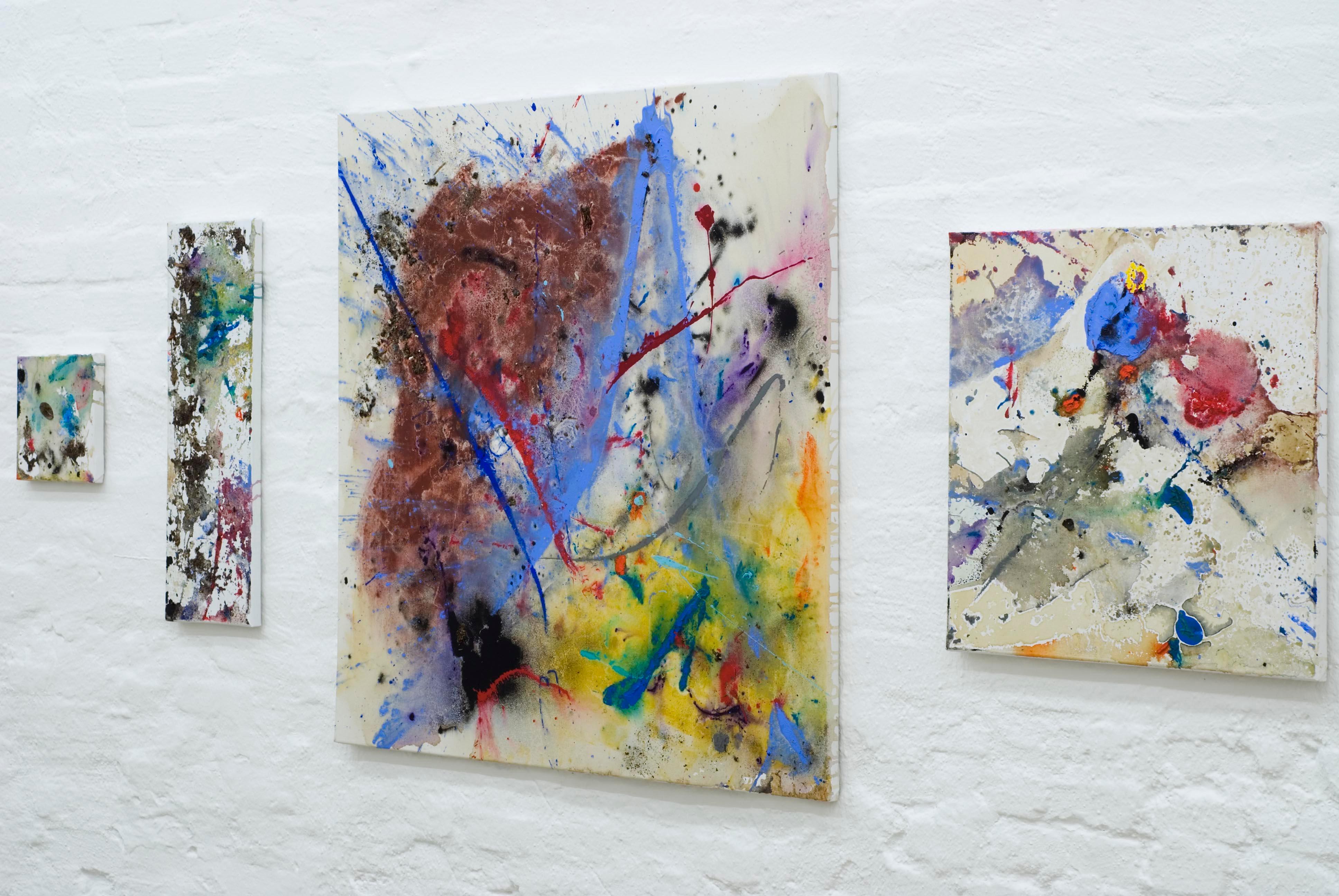 Motherboard Line by Detlef Aderhold - Energetic Contemporary Abstract Painting For Sale 3