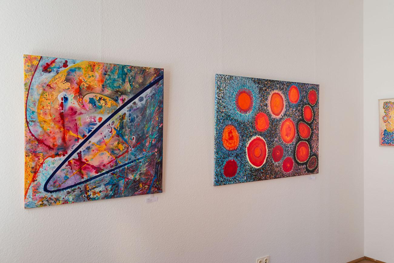 Tangible by Detlef Aderhold - Large Energetic Contemporary Abstract Painting For Sale 2