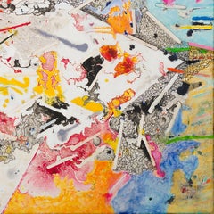 Transitions by Detlef Aderhold - Energetic Contemporary Abstract Painting