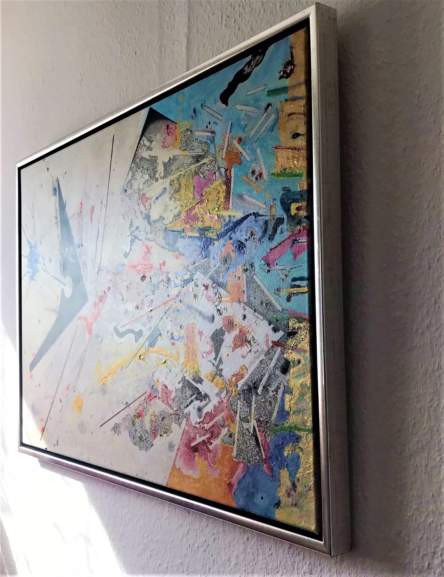 Transizioni di Detlef Aderhold - Pittura astratta contemporanea energica 3
