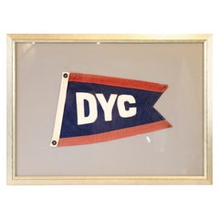 Vintage Detroit Yacht Club Burgee