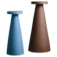 DEUCE — Pair of Sculptural Objects in Microcement