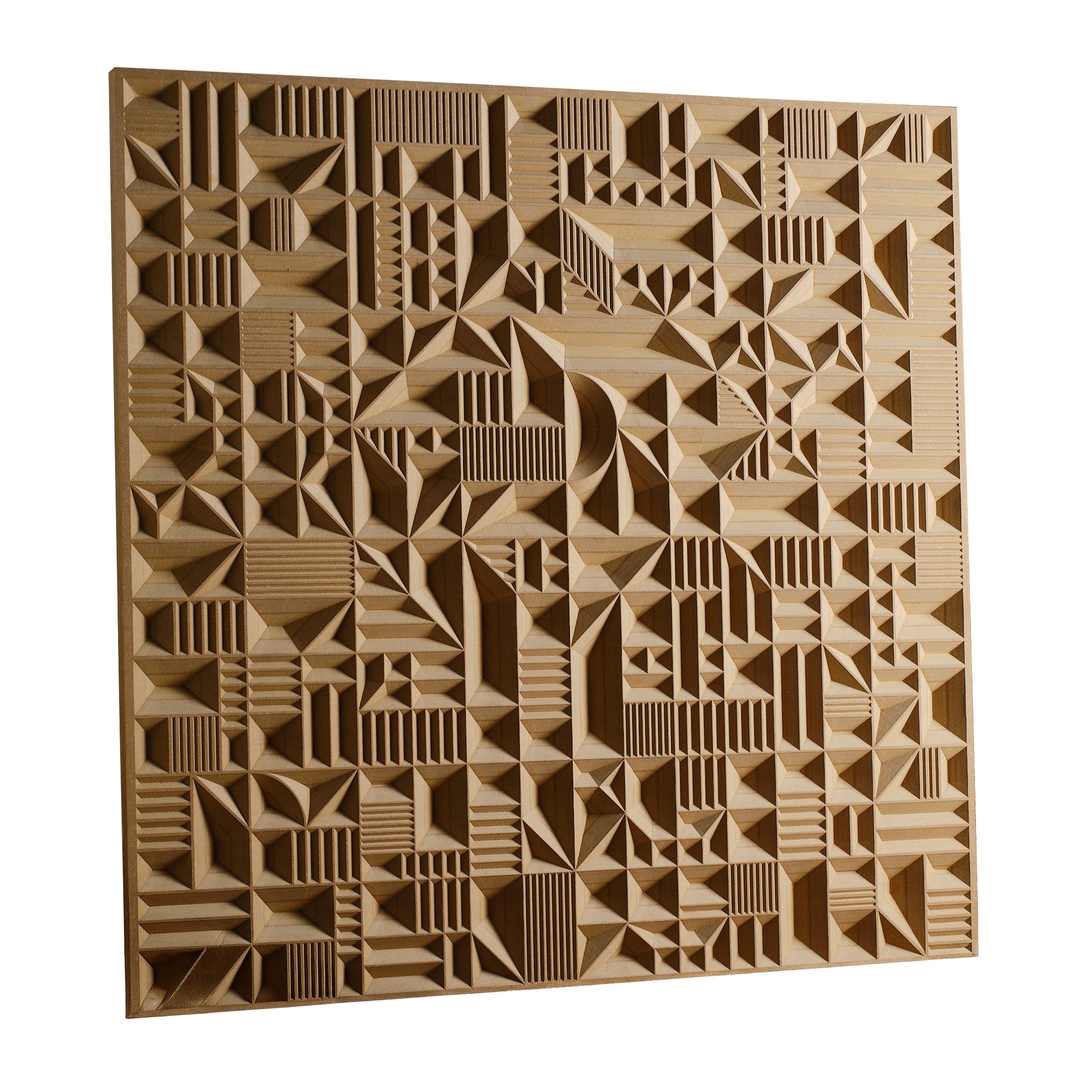 Deus Ex Machina Talbot Wall Panel in Bio-Based Uncoated MDF by Arno Hoogland