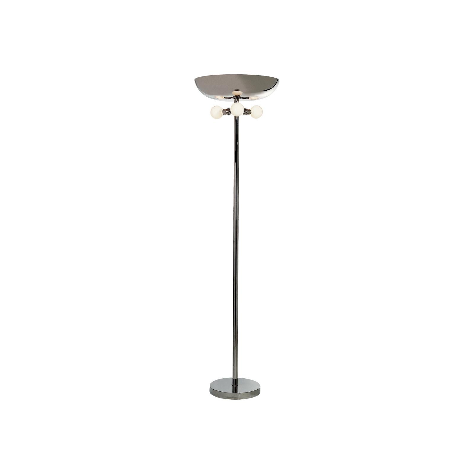 Elegant floor lamp with a torchiere and a room illumination

All components according to the UL regulations, with an additional charge we will UL-list and label our fixtures.