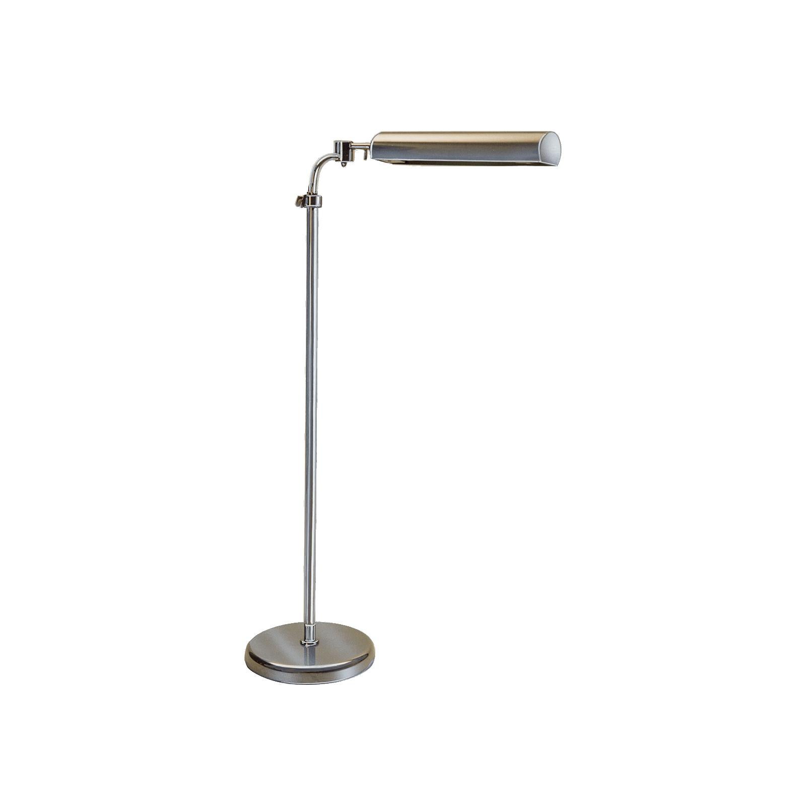 German Deutsches Bauhaus, Swiveling, Brass Floor Lamp Edition, 