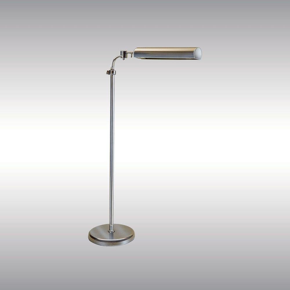 Deutsches Bauhaus, Swiveling, Brass Floor Lamp Edition, 