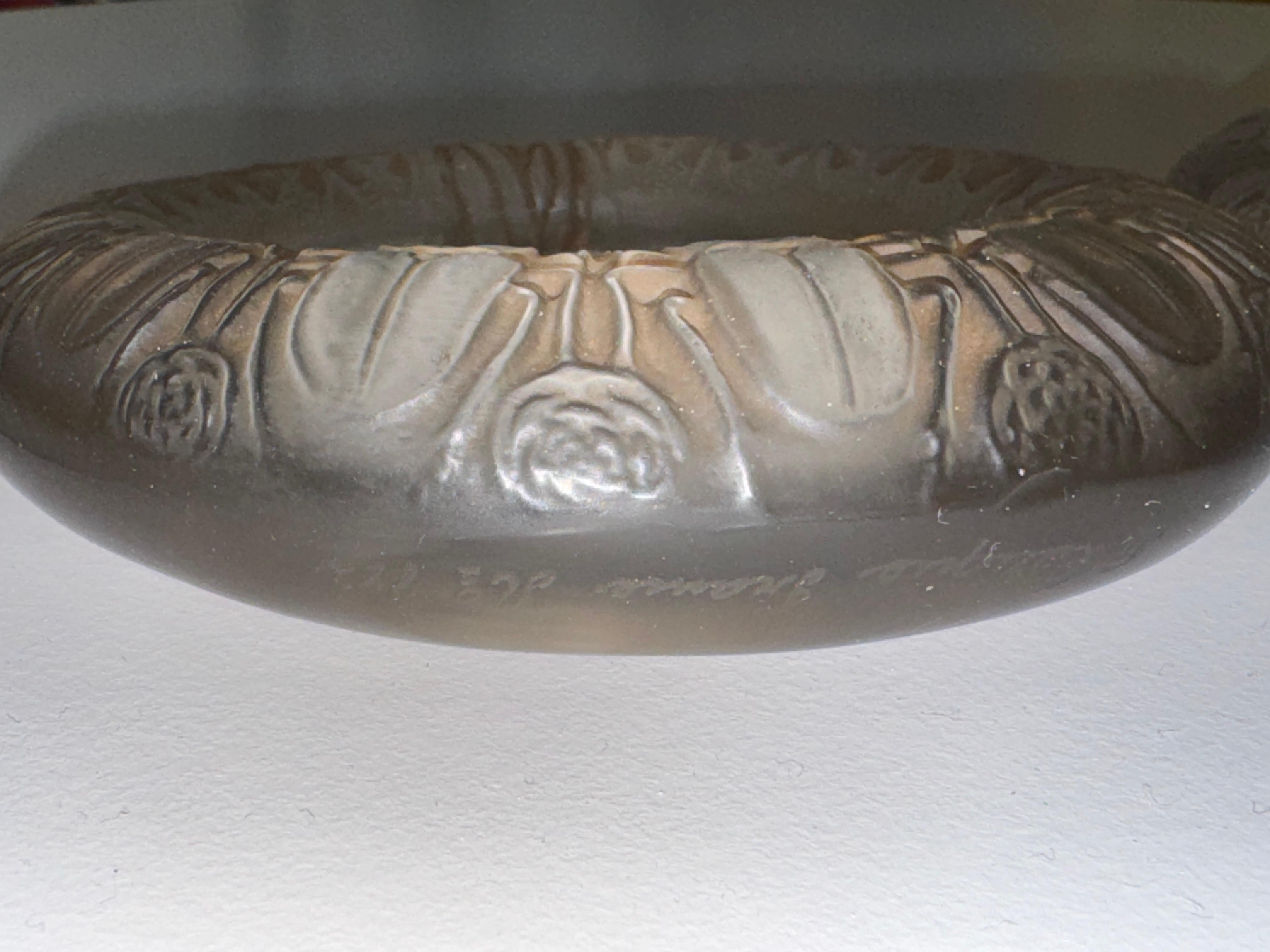 Deux Anneaux Scarabées Handles by René Lalique, France, Circa 1919 For Sale 8
