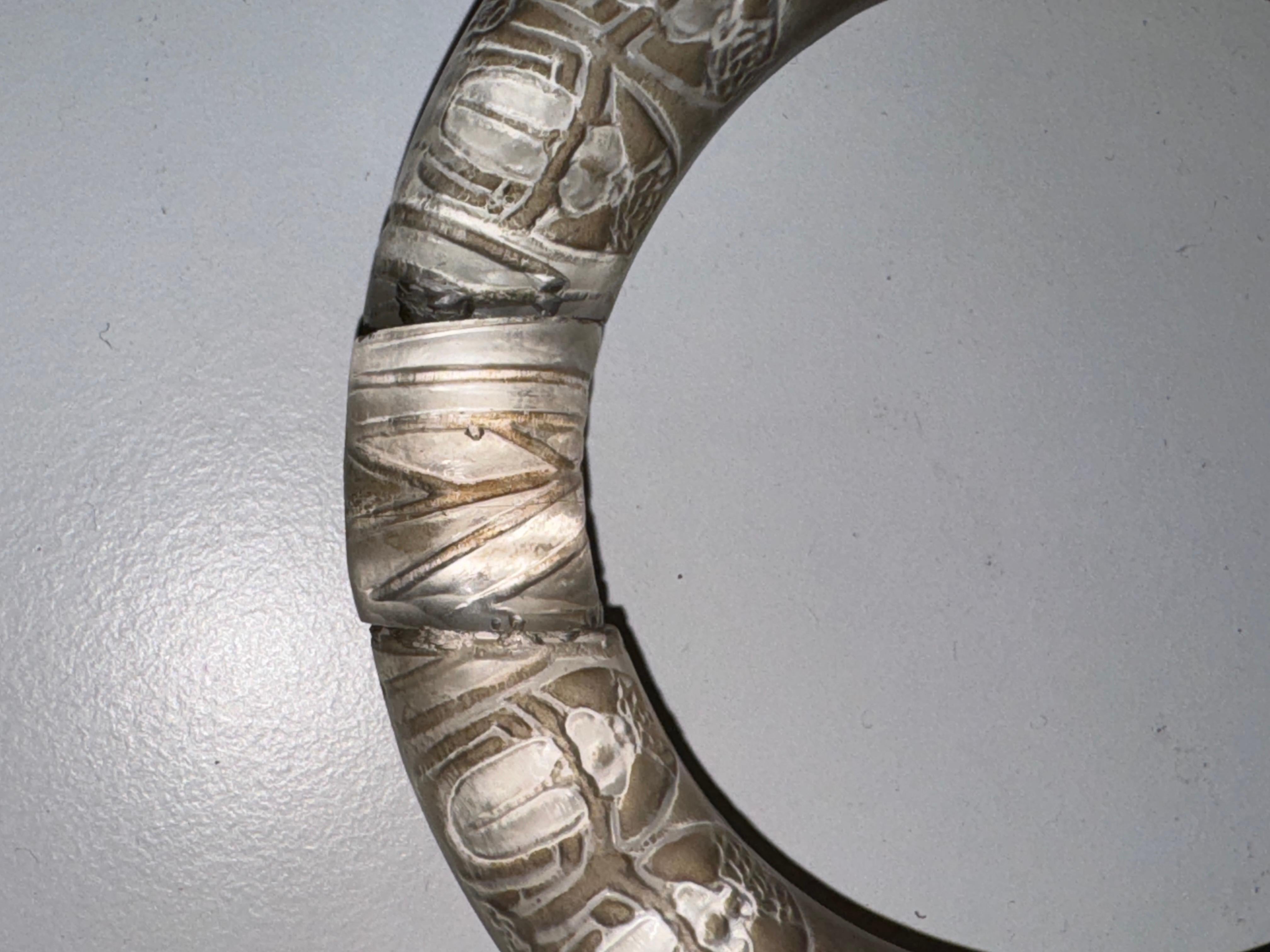 Deux Anneaux Scarabées Handles by René Lalique, France, Circa 1919 For Sale 9