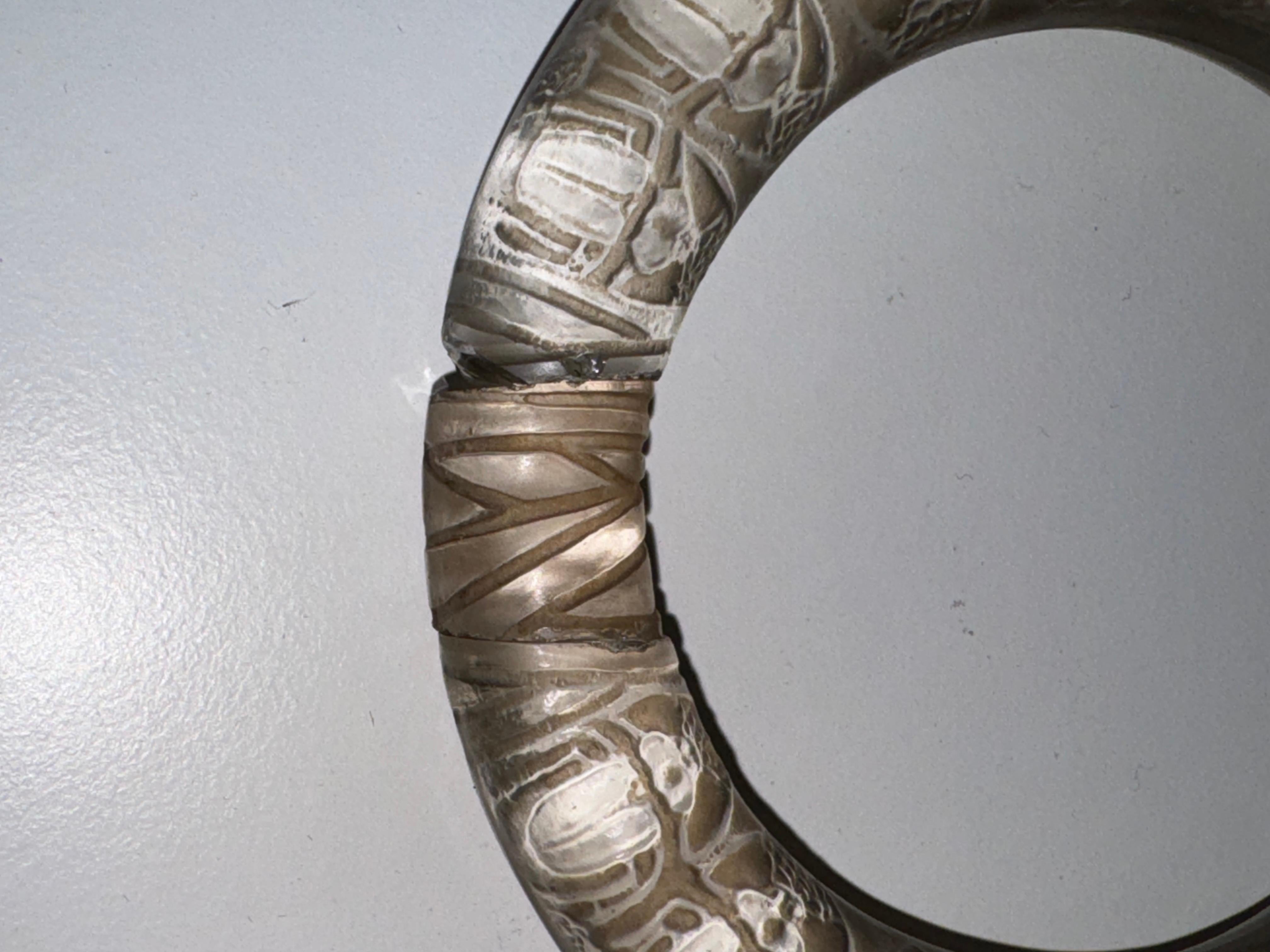 Deux Anneaux Scarabées Handles by René Lalique, France, Circa 1919 For Sale 10