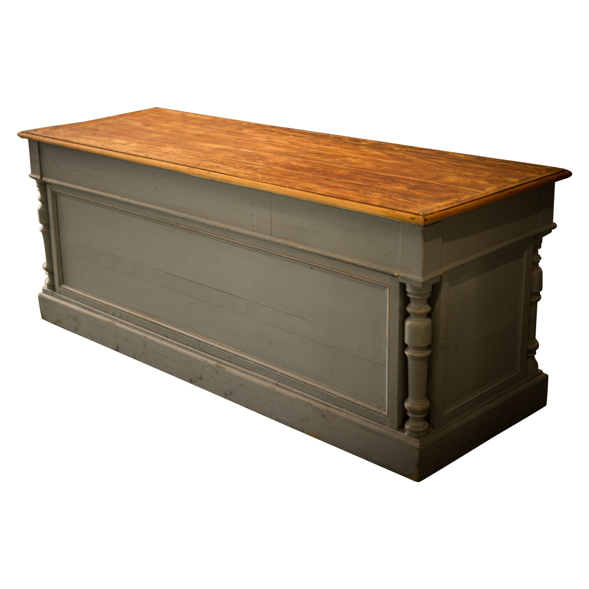Two Drapery Counters, 1930s For Sale