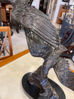Bronze Art Déco Deux Oiseaux d'E. Tissot