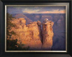 "Afternoon Light, Grand Canyon" - Paysage impressionniste du Sud-Ouest
