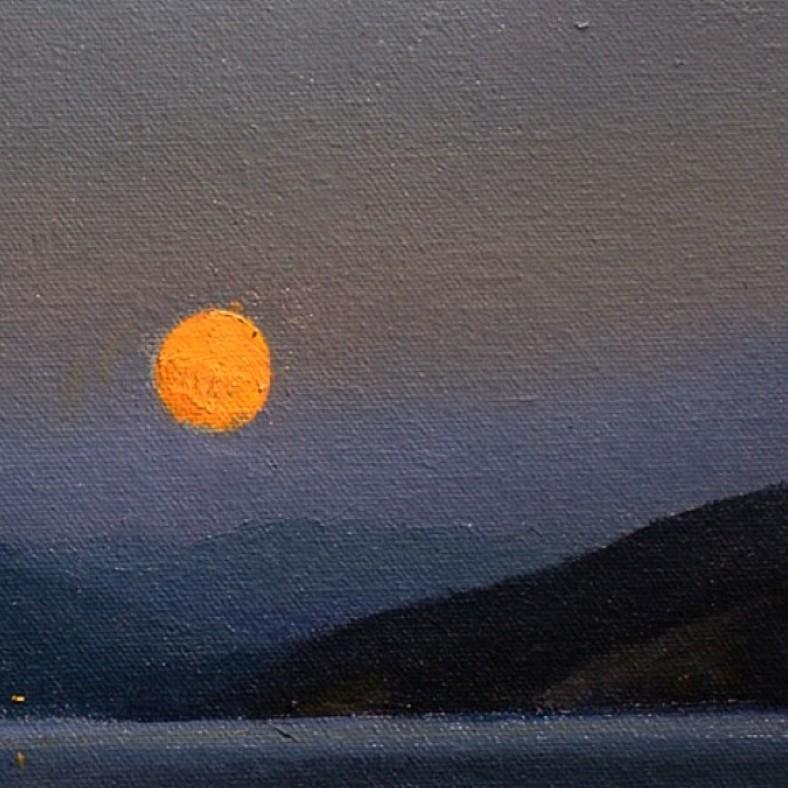 „Tranquil Twilight“ (2024) von Devin Michael Roberts, Landschaft, Ölgemälde im Angebot 2