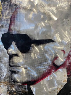 Karl Chanel - portrait d'icône pop art contemporain original de Karl Lagerfeld