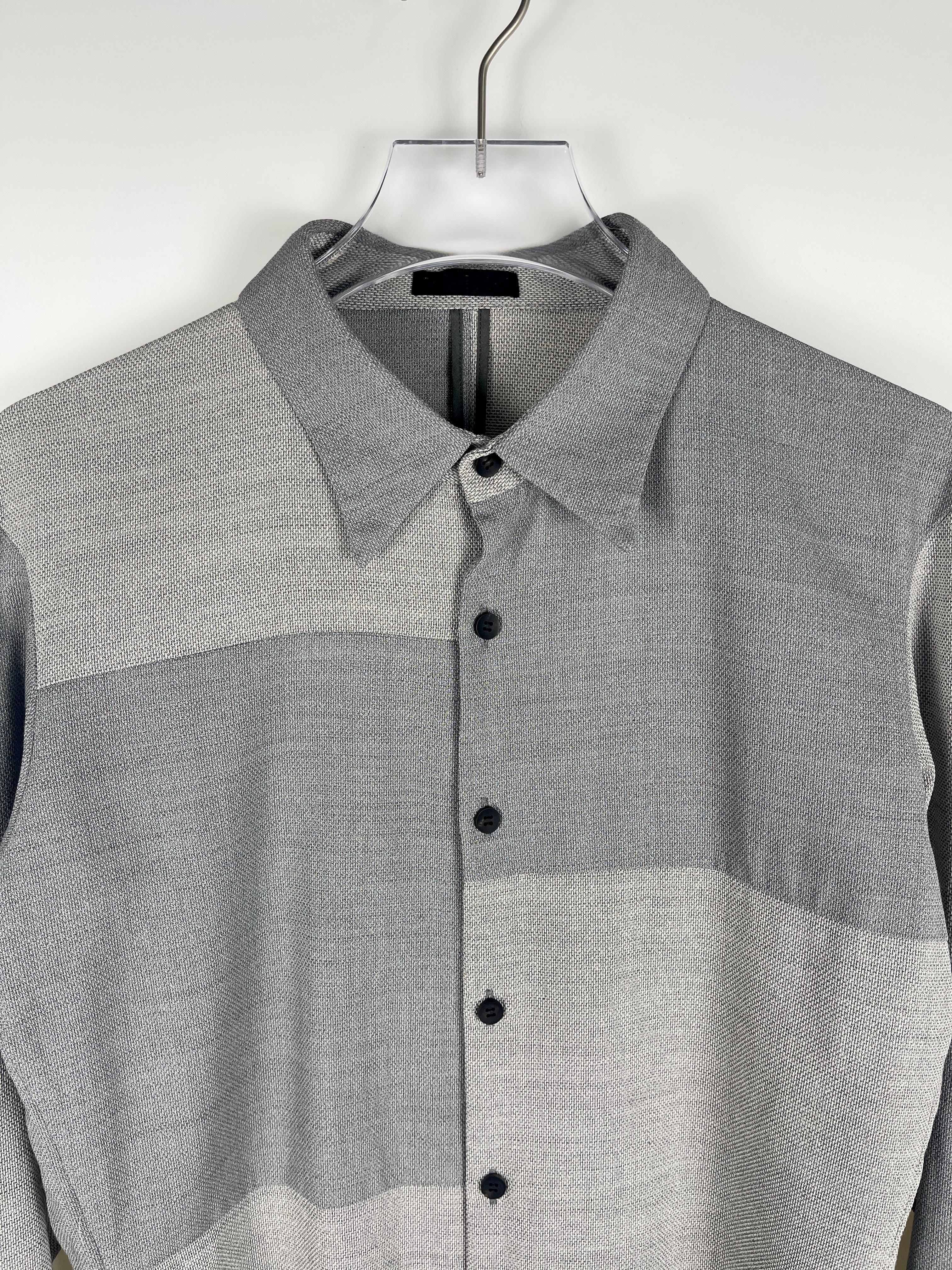 Devoa A/W2014 Panelled Silk Shirt For Sale 3
