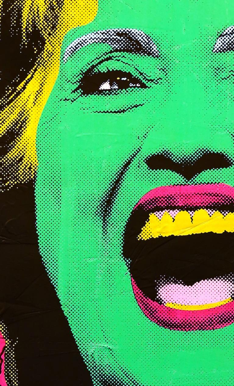 Hilary Clinton - Pop Art Mixed Media Art by Devon Almarinez