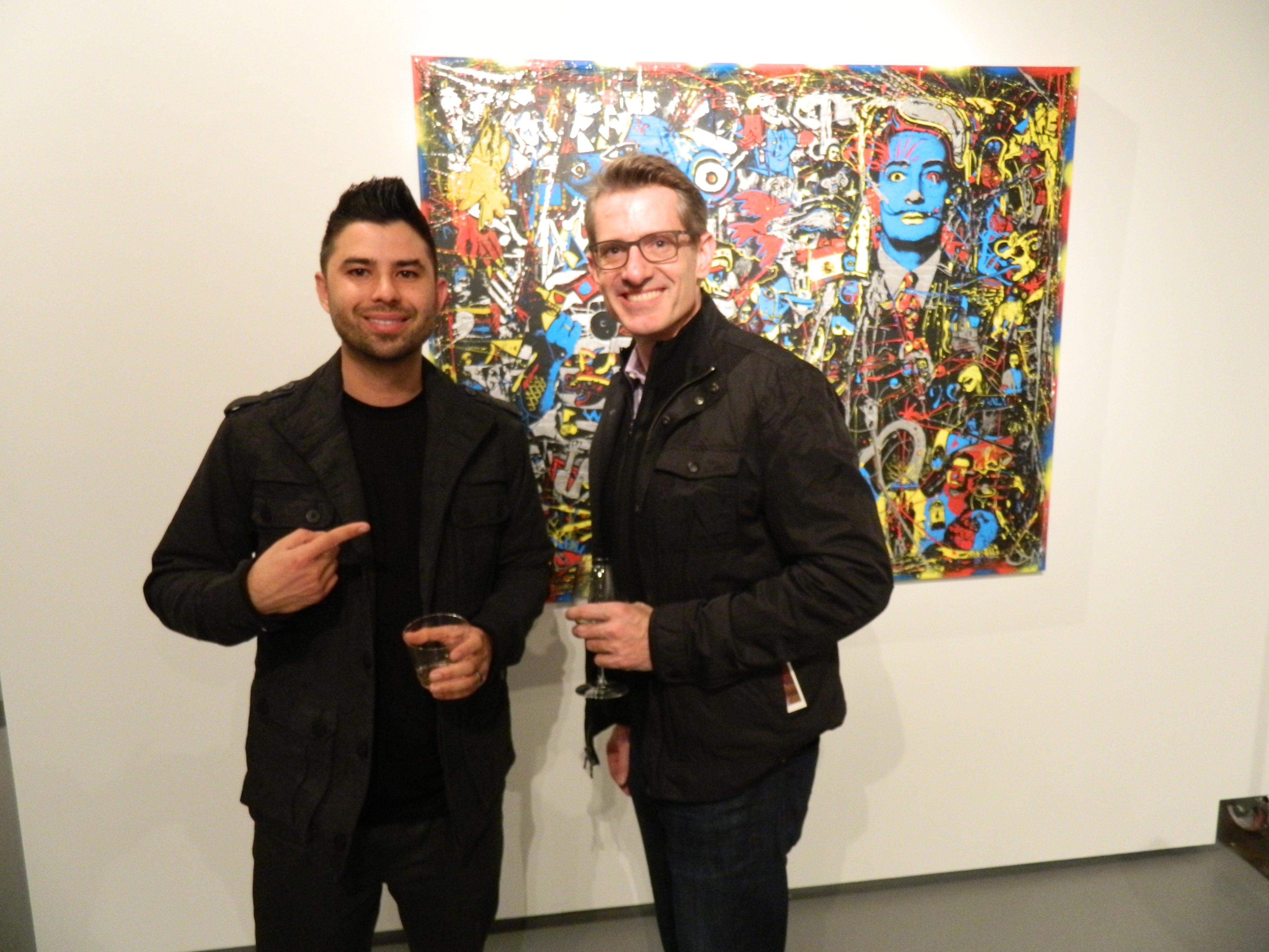 Pablo Picasso & Salvador Dalì - Pop Art Mixed Media Art by Devon Almarinez