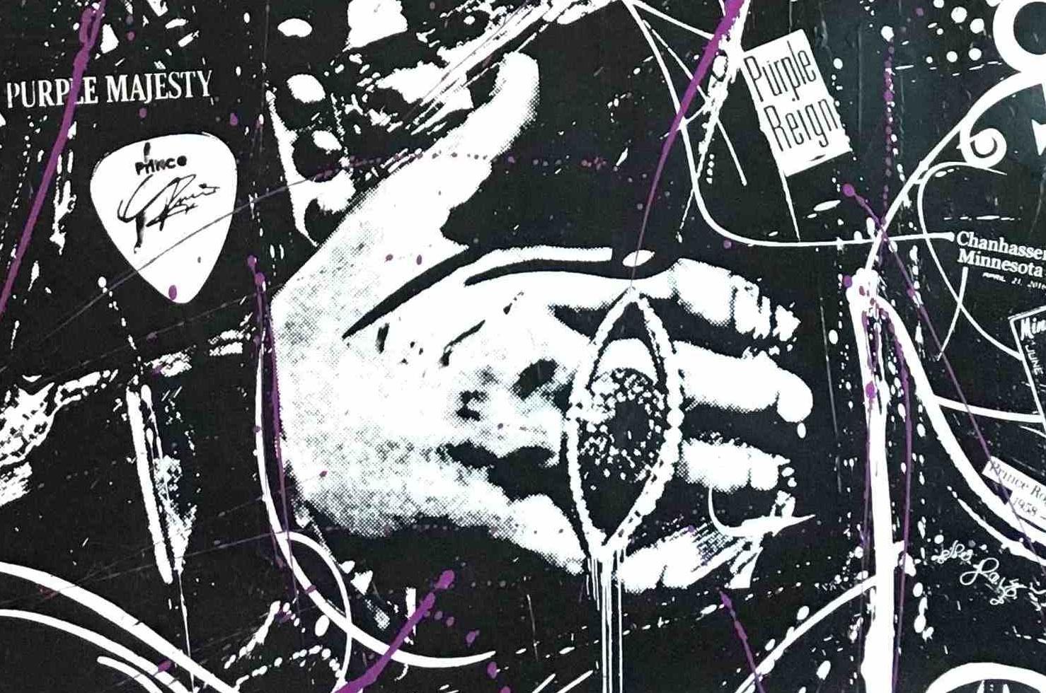 Prince - Pop Art Mixed Media Art by Devon Almarinez