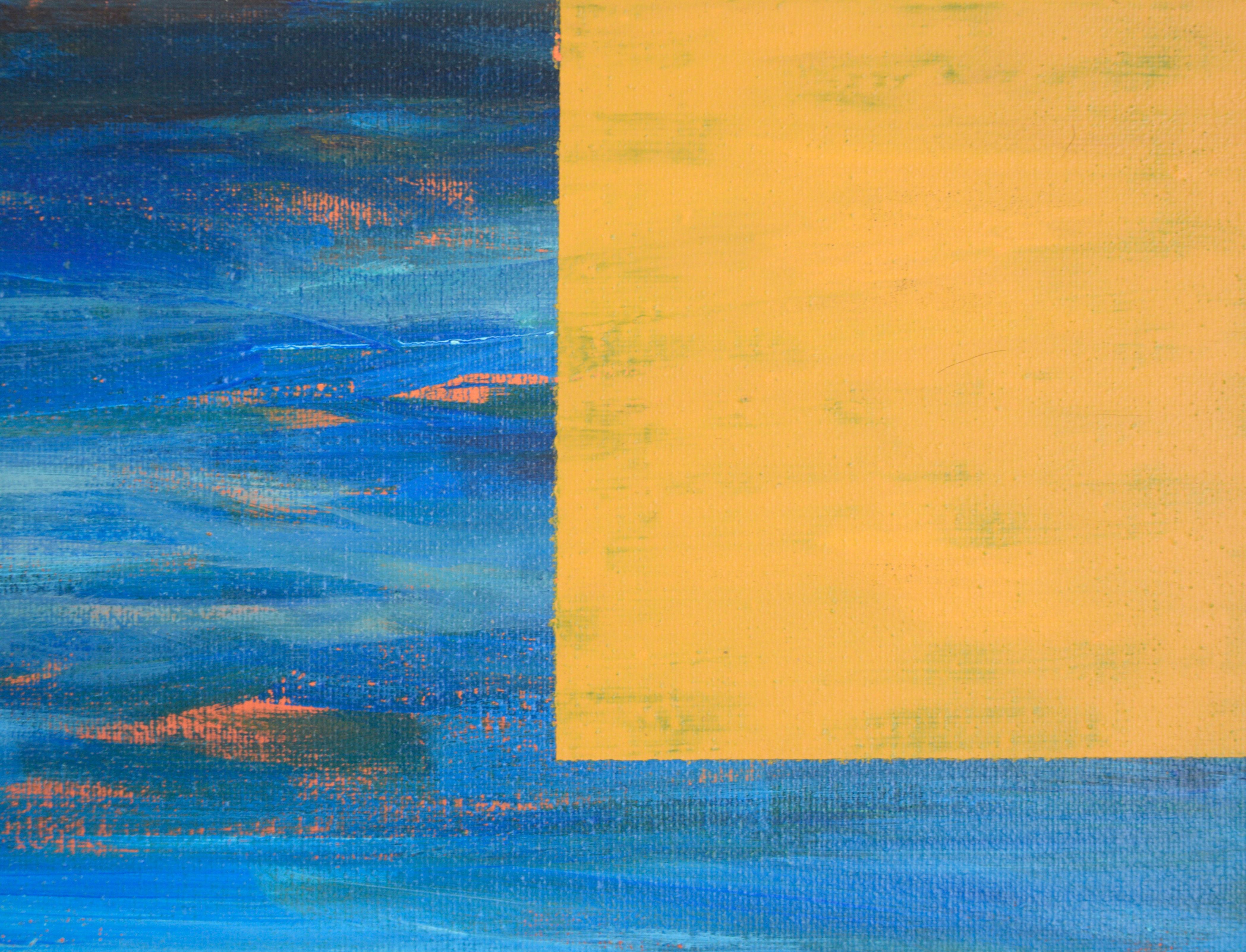 „Dieses ist kein Ort“ (I) – Abstrakte Landschaft (Abstrakter Impressionismus), Painting, von Devon Brockopp-Hammer
