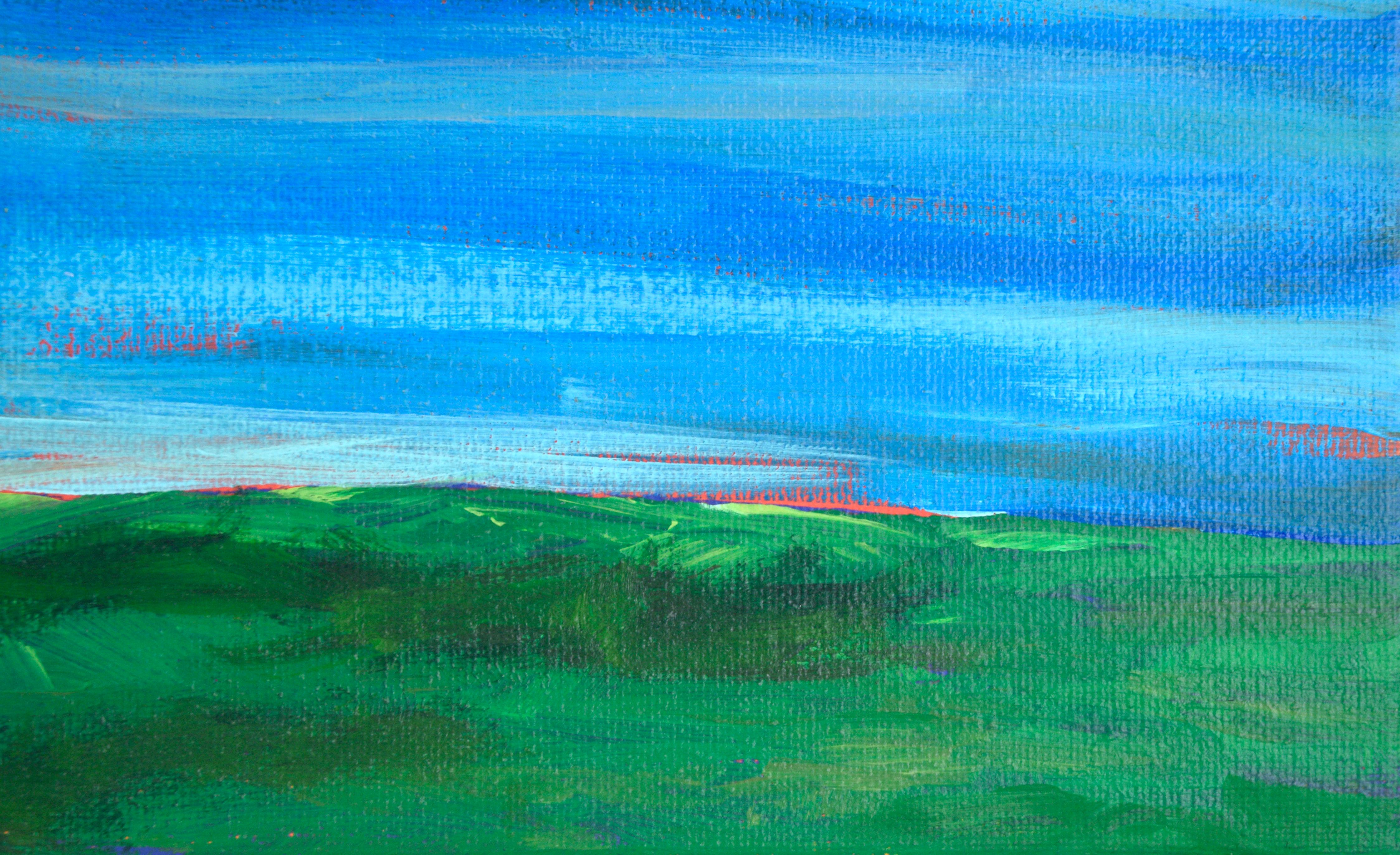 « Ce n'est pas un lieu » (I) - Paysage abstrait en vente 2