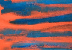 "this is not a place" (III) - Vertical Fauvist Landscape in Acrylic on Canvas