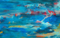 „Das ist kein Ort“ (IV) – Fauvistische Landschaft in Acryl auf Leinwand