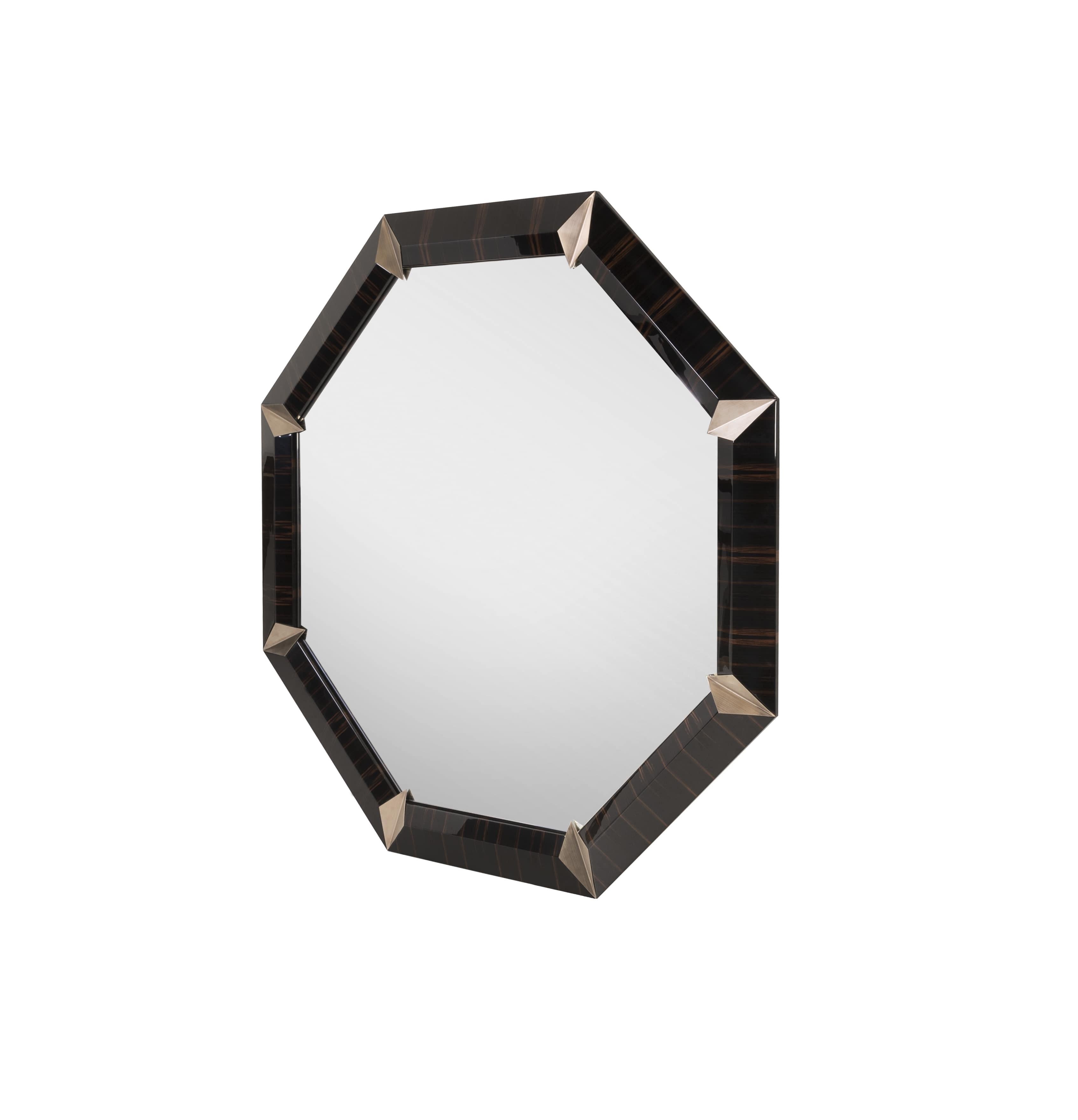 Devon Mirror - Moderner Luxus neu definiert (Handgefertigt) im Angebot