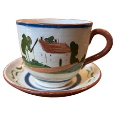 Devon Motto Ware Tea Cup & Saucer