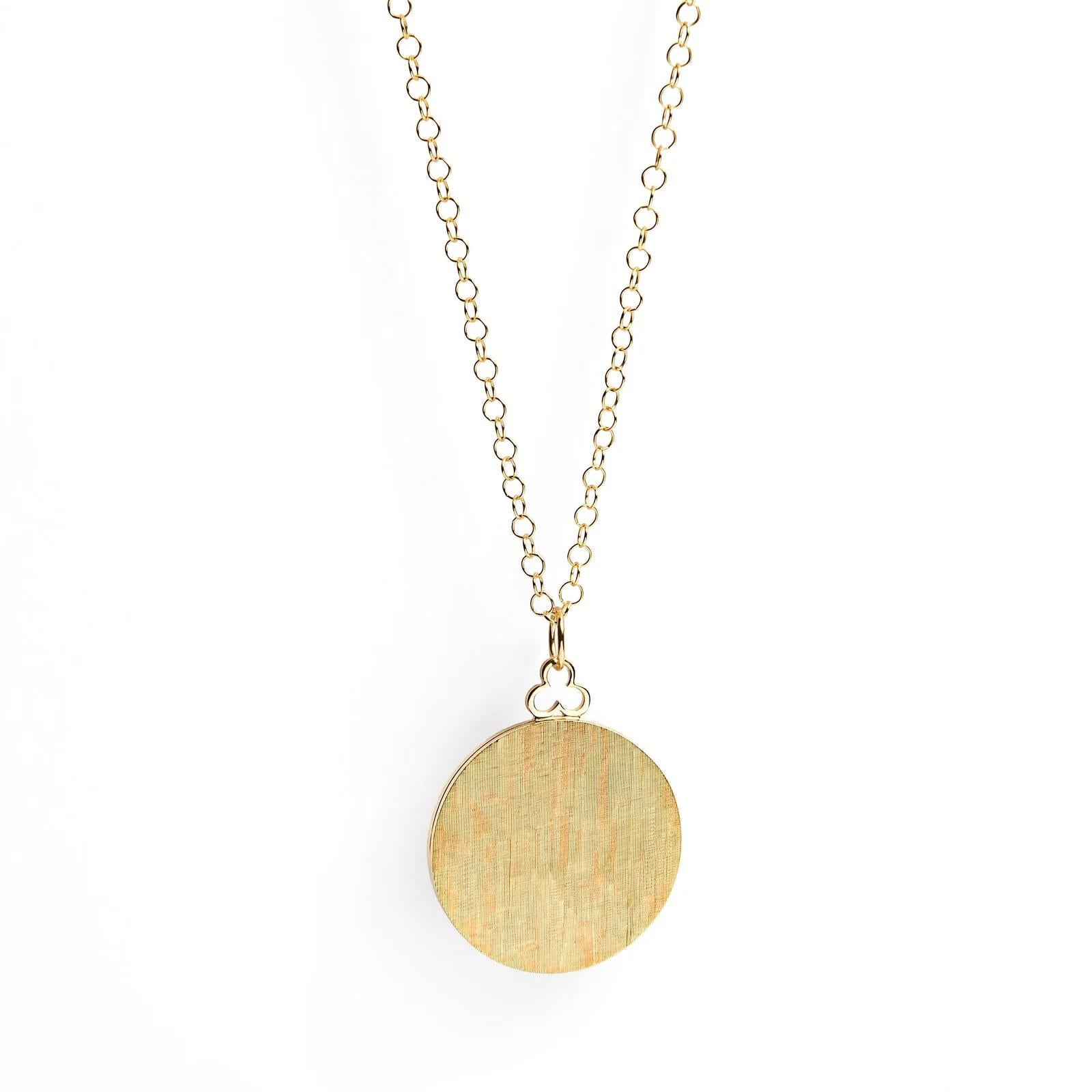 Round Cut Devon Woodhill Large Jane Locket