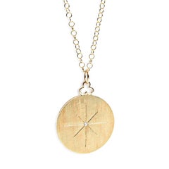 Devon Woodhill Large North Star Modern Locket