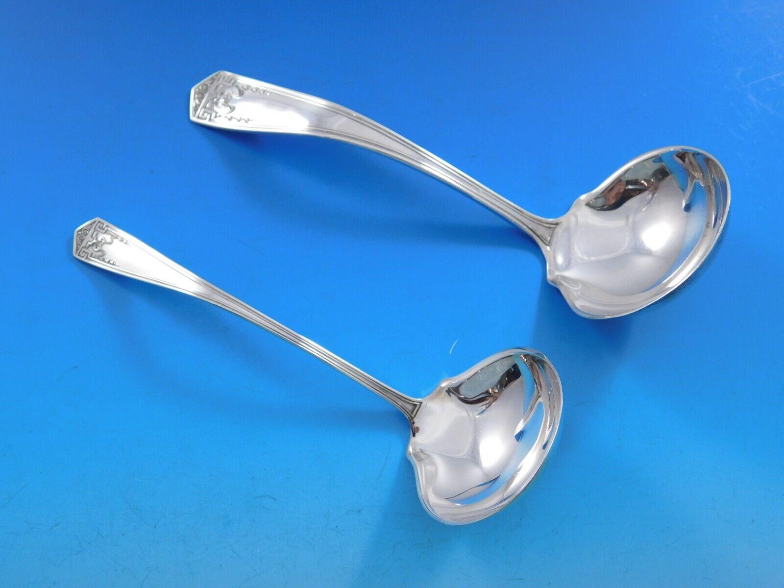 Devonshire by International Sterling Juego de cubiertos para 12 Servicio 57 piezas siglo XX en venta